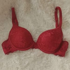 💋Sexy Red Lacy Bra 34A 💋